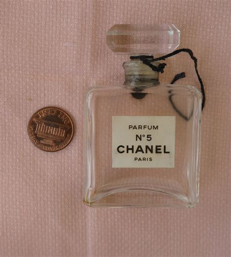 Empty Chanel Perfume Bottle 